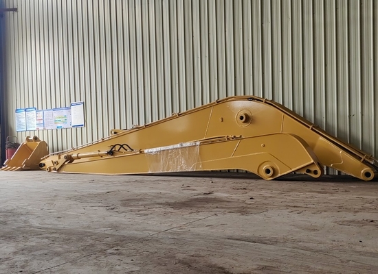 Customização de cores Boom de longo alcance para Hitachi Komatsu Sanny Cat Excavator