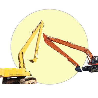 Customização de cores Boom de longo alcance para Hitachi Komatsu Sanny Cat Excavator