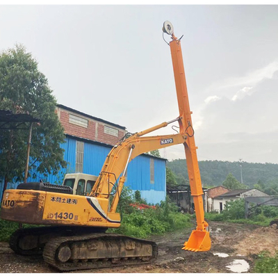 Excavadora telescópica de duas secções de 6 a 36 toneladas com balde padrão