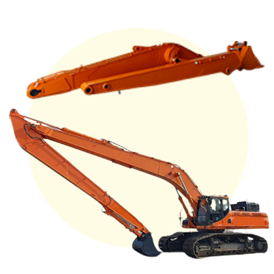 Encanamentos extra opcionais de CAT320 PC200 ZX300 20-50 Ton Excavator Long Arm With