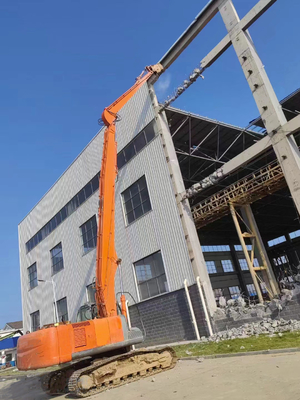 20m 21m 24m Boom de demolição de alto alcance para escavadeira escavadeira demolição de alto alcance Sanny Hitachi Komatsu Cat