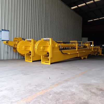 Excavadora Braço Telescópico Com Balde Clamshell Para Hitachi  Volvo XCMG Doosan