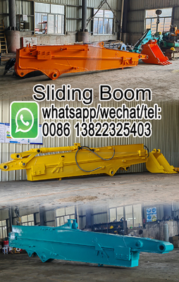 Alta Força 0.1CBM Excavador Braço Deslizante Para Hitachi Komatsu Kato excavador de gato braço telescópico braço telescópico boom excavador boom braço excavador braço longo alcance braço longo alcance boom