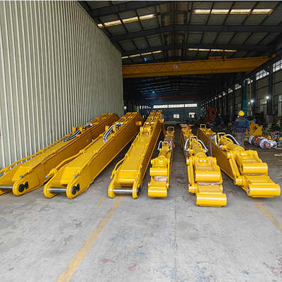 Q355B Braço de escavadeira de longo alcance, Boom de escavadeira de longo alcance para CAT320 PC360 ZX490
