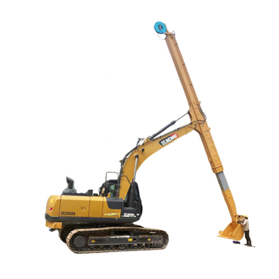 Excavadora de alta precisão braço telescópico de dois estágios 12T-35T Fundação Pit Caisson Projeto LG700 ZX240