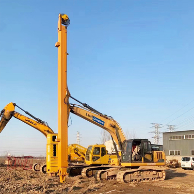 Excavadora de alta precisão braço telescópico de dois estágios 12T-35T Fundação Pit Caisson Projeto LG700 ZX240