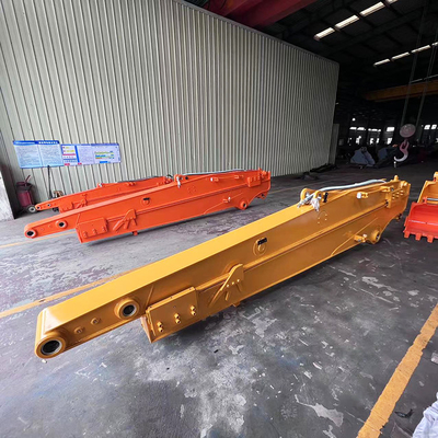 Q355B Excavador pintado braço deslizante com 12M comprimento 0,5cbm capacidade de balde deslizante extensão