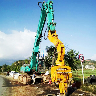 Máquina de estacas de escavadeira barata de 45-70 toneladas para martelo vibratório de estacas de 18M opcional SK450 SK460 SK480 SK495