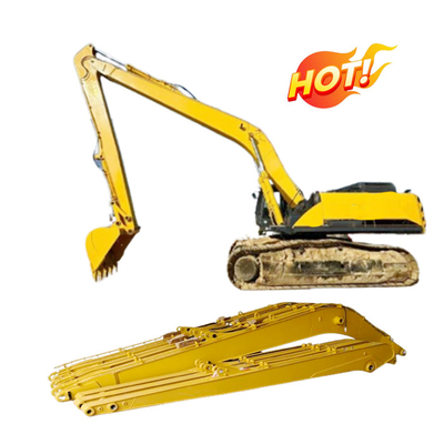 15m comprimento máximo novo escavadeira de longo alcance 10-30m comprimento de barra 1.8 Cum Rock Bucket