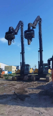 Excavadora de aço Máquina de condução de pilhas 7,5 toneladas Peso 3 toneladas Capacidade de carga_IDLE