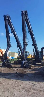 Excavadora pilha motorista anexo para gato Hitachi Komatsu escavadora pilha braço pilha boom