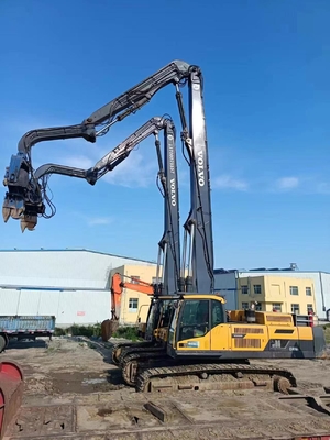 Excavadora de aço Máquina de condução de pilhas 7,5 toneladas Peso 3 toneladas Capacidade de carga_IDLE