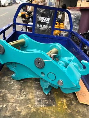 Excavadora segura e altamente eficiente acoplador rápido, hidráulico rápido com pinos para gatos hitachi komatsu sanny