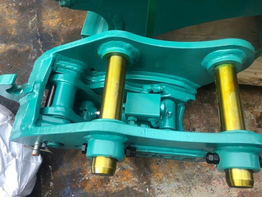 Excavadora segura e altamente eficiente acoplador rápido, hidráulico rápido com pinos para gatos hitachi komatsu sanny