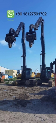 Profissional Excavadora motorista de pilha fixação para escavadores escavadora de longo alcance boom escavadora de longo braço boom para venda