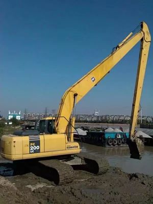 Excavadora de braço estendido Hyundai R215 personalizado Q355B / Q690D para engenharia de terra 20T-40T