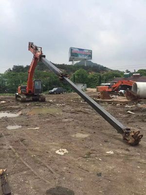 Excavadora de alta precisão CAT320 Braço telescópico de três etapas BS900E para engenharia de poços profundos