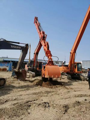 Excavadora de alta precisão CAT320 Braço telescópico de três etapas BS900E para engenharia de poços profundos