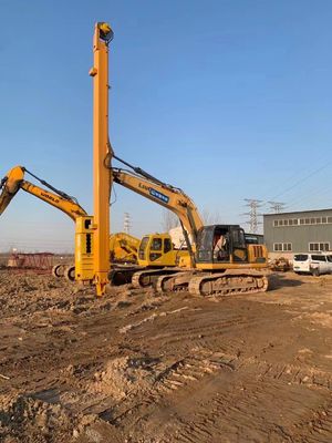 Excavadora de alta resistência PC350 tubo de braço telescópico de dois estágios LG700 configuração de material de fixação balde de construção de poço profundo 35T