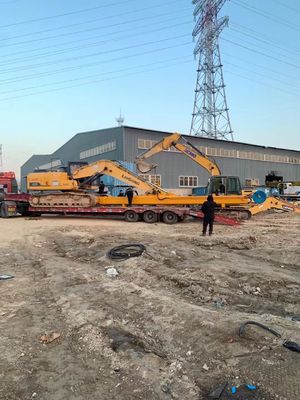 Excavadora de alta resistência PC350 tubo de braço telescópico de dois estágios LG700 configuração de material de fixação balde de construção de poço profundo 35T