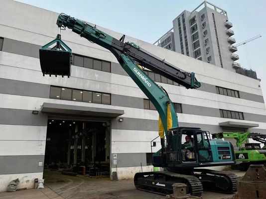 Excavadora de três seções de demolição Hyundai R225 personalizado 25T-45T projeto de demolição de edifícios de grande altura Q355B