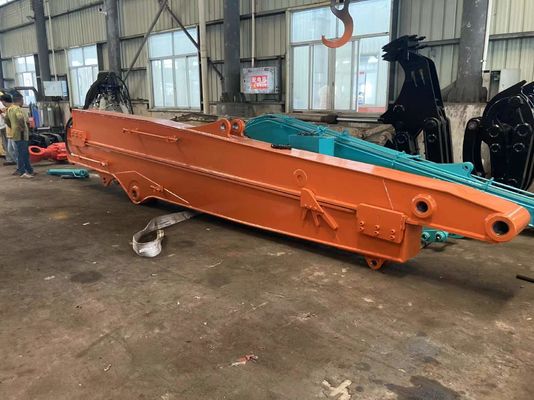 Excavador braço deslizante SK350 Verde / Amarelo 35T para túnel de esgoto tubulação Engenharia Municipal Design de limite duplo