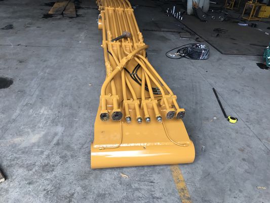 Excavadora multifuncional com braço de desmontagem de três estágios CAT325 para esmagamento preciso de Q355B