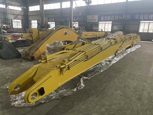 CAT349 22m Q355B Escavação em pilha de braço de condução Tamanho do braço Ângulo de abertura do braço Cerca de 160 °