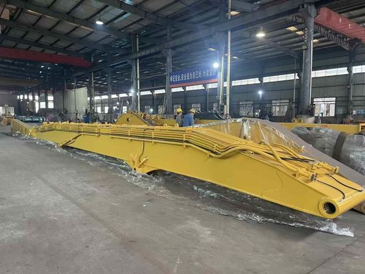CAT349 22m Q355B Escavação em pilha de braço de condução Tamanho do braço Ângulo de abertura do braço Cerca de 160 °