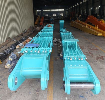 Lança de Demolição Personalizada de Braço de Longo Alcance 18M 20M 24M 26M 28M 30M Escavadeira de Longo Alcance para Peças de Máquinas de Construção CAT325 PC200 ZX200