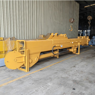 Braço Telescópico de Três Seções para Escavadeira