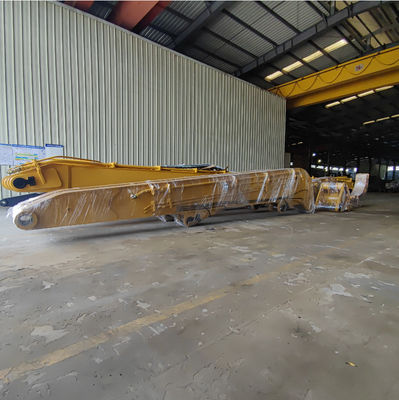 Excavadora pilha braço de condução e boom