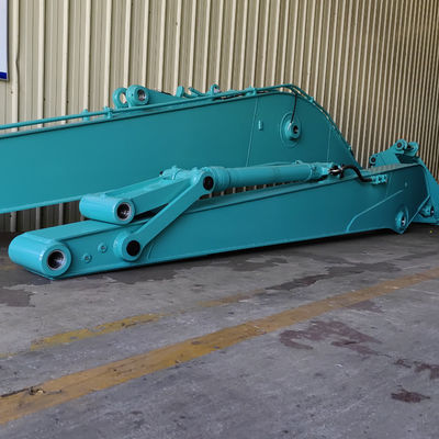Garantir o braço do excavador de longo alcance com balde e cilindro para o CAT Kobelco