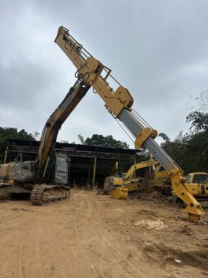 Braço telescópico durável de fábrica para escavadeira Entrega rápida Peça de máquinas de construção para modelos ZX330 Zx470 CAT349