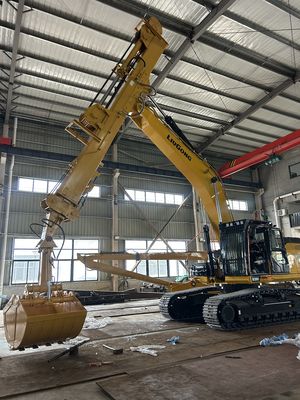 Braço telescópico durável de fábrica para escavadeira Entrega rápida Peça de máquinas de construção para modelos ZX330 Zx470 CAT349