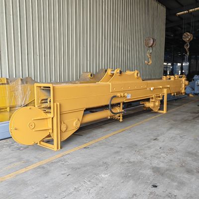 Braço telescópico durável de fábrica para escavadeira Entrega rápida Peça de máquinas de construção para modelos ZX330 Zx470 CAT349