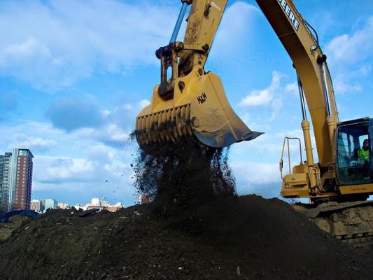 Cat312 Pc130 Balde de escavadeira esqueleto
