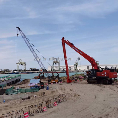 Material 1200 de Extension Digger Boom Stick Q355B da máquina escavadora de Long Reach Arm Hitachi da máquina escavadora 35 medidores