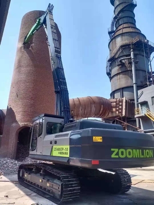 Medidores resistente de Demolition Boom Attachments da máquina escavadora de Zoomlion 375 24 práticos
