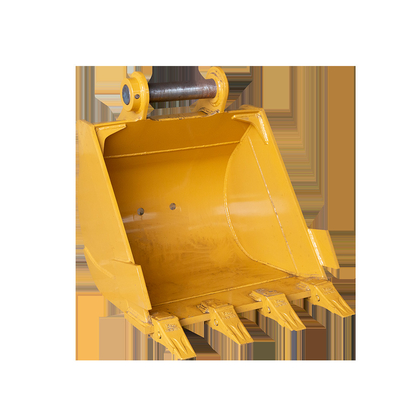 Máquina escavadora amarela Rock Bucket de Q355B 0,8 Cbm para CAT320 ZX200 DX200 SY205C