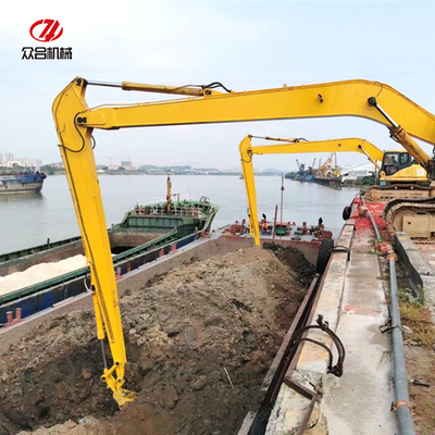Máquina escavadora Long Boom Arm com 0.4cbm os pinos da cubeta 6, acessório longo de KOMATSU do alcance