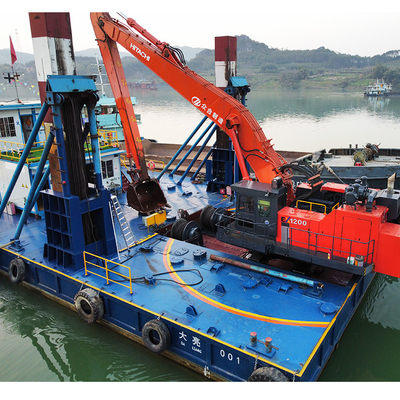 28 medidores de 50-55 toneladas da máquina escavadora longa Booms For CAT Hitachi Liebherr do alcance