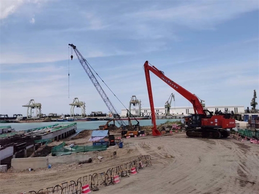 Medidor longo do CAT 320 20-22T 13-16 de Booms da máquina escavadora do alcance de ZX200 DX200 SY205C