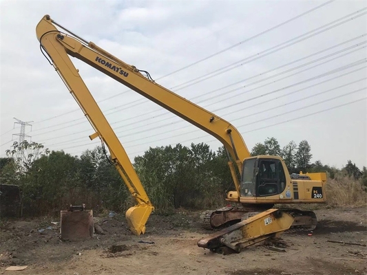 SANY305 estendeu a máquina escavadora longa Booms 24 do alcance mede o material de Q355B