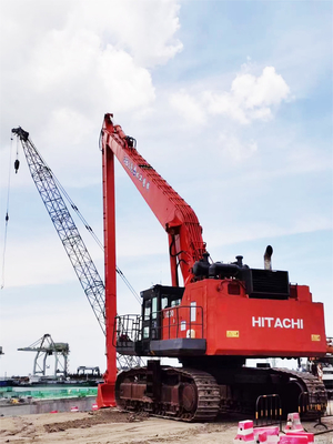 máquina escavadora longa Boom Arm Wear de 40-47ton 22m resistente para a máquina escavadora de HITACHI