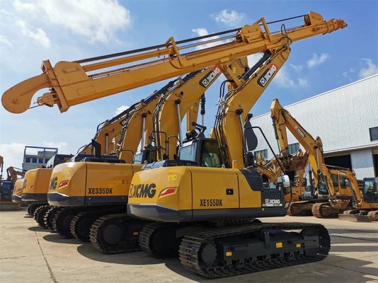 Manuseador de árvores florestais Excavadora Braço telescópico com agarrador para gato Hitachi Komatsu Kobelco