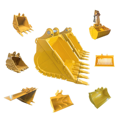 Baldes de 0,8 cbm 1 cbm para escavadeiras, balde de rocha de escavadeira cat320d