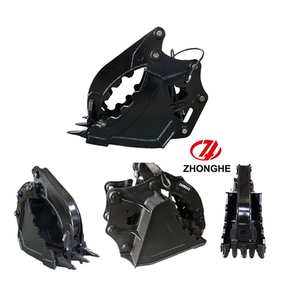 Máquina escavadora mecânica Hydraulic Thumb, cubeta de Graptor para PC200 CAT320 ZX200