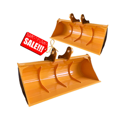 Máquina escavadora durável Ditch Bucket, máquina escavadora antiusura Trenching Bucket