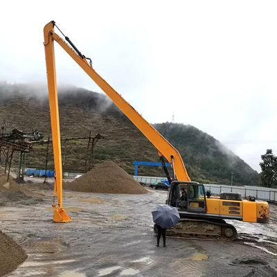Cubeta e cilindro longos de Boom Stick With da máquina escavadora do alcance dos acessórios de Kobelco